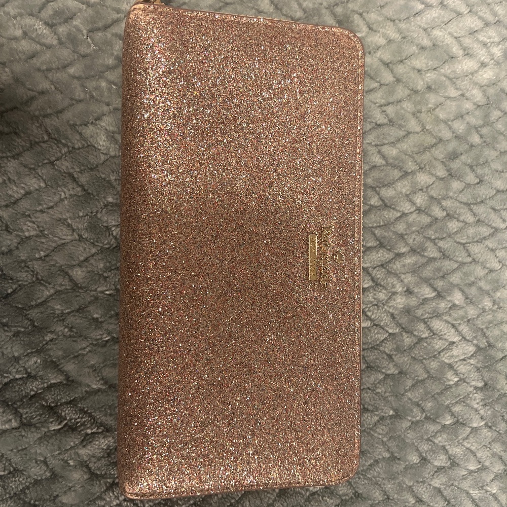 New rose gold sparkle wallet!